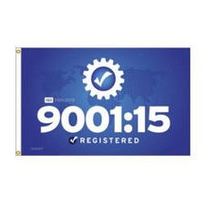 ISO 9001 15 registered banner
