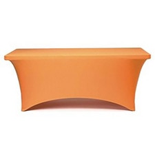orange table cover rectangular