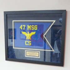 47 MSG flag with eagle emblem