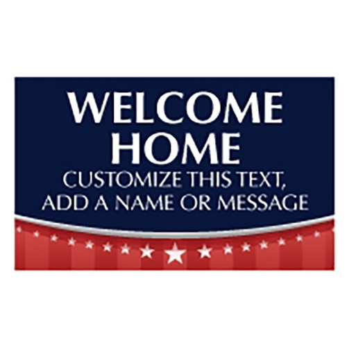 welcome home customizable sign