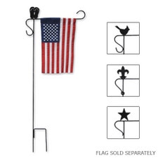 flag holder with optional icons