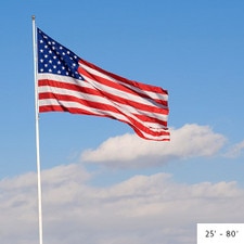 Internal Rope Flagpole