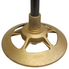 gold weighted base for lamp