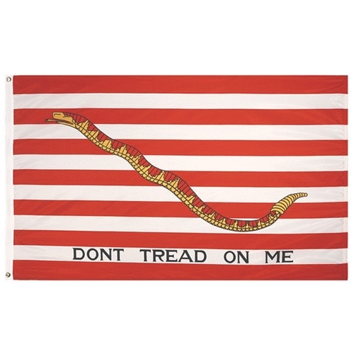 dont tread on me flag design