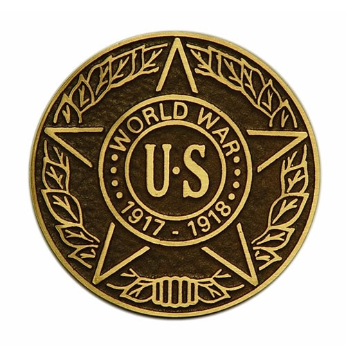 World War U S medal 1917 1918