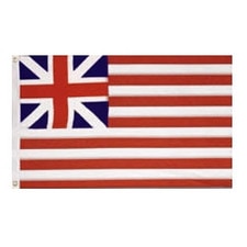 union jack and american flag