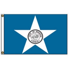 City of Houston flag Texas design