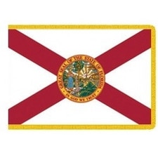 Florida state flag with seal