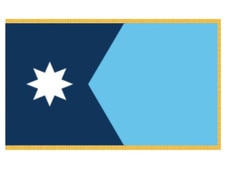 Indoor Minnesota Flags w/ Fringe