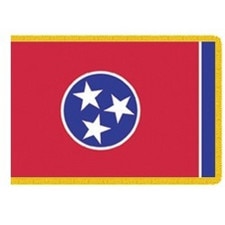 Indoor Tennessee Flag