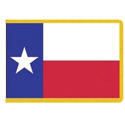 Texas state flag with yellow border