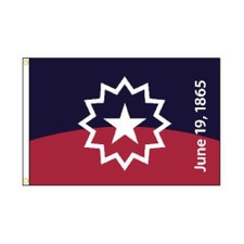 Printed Nylon Juneteenth Flag