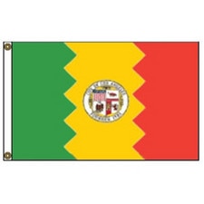Los Angeles city flag design