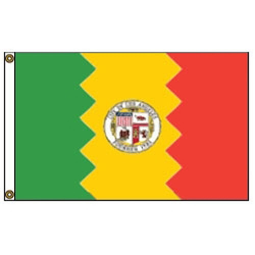 Los Angeles city flag design