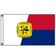 Memphis Shelby County flag graphic