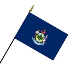 Small Maine Flags