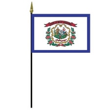 Mini West Virginia State Flags