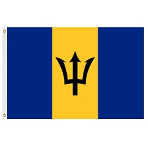 Barbados national flag design