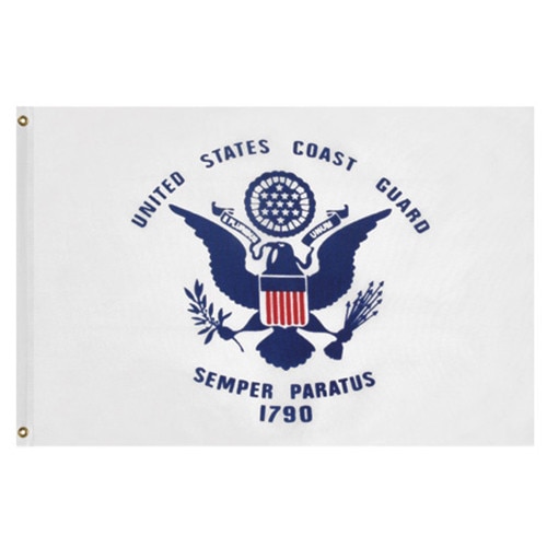 Outdoor Coast Guard Flag