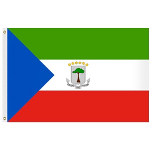 Equatorial Guinea flag horizontal