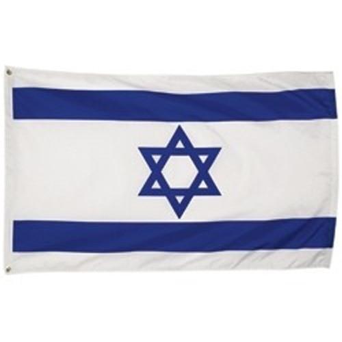 Israeli flag with star of David