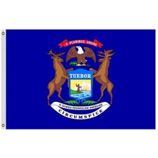 Michigan state flag for sale
