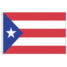 Outdoor Puerto Rico Flag