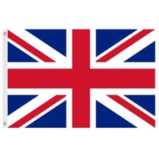 Union Jack flag of the United Kingd