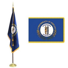 Kentucky state flag and banner