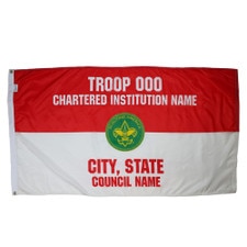 Scouting America Troop Flag