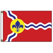 St Louis city flag design elements