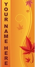 Fall and Winter Street Banner