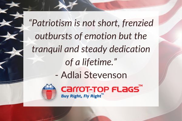 Amercan pride quotes from Carrot-Top
